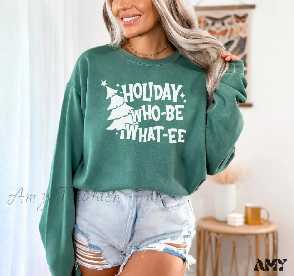 Cute Cotton Christmas Tree Girl Hoodie - Hot Sale Green / S