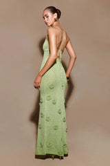 Chic Cami Slim-Fit Maxi Elegant Party Dress