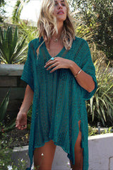 Crochet Poncho Beach Cover Up