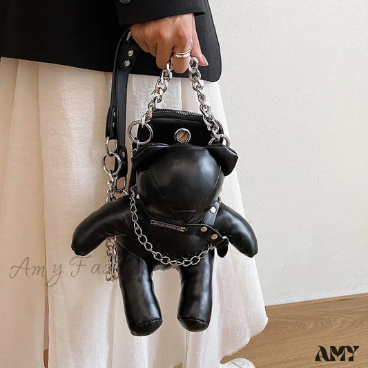 Designer Chain Doll Fashion Cartoon Phone Charming Bag Bear Luxury