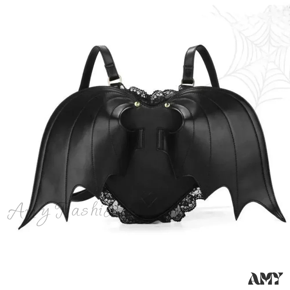 Devil Bag Newest Wing Punk Angel Stylish Women Bat Charming Wings Black / Onesize