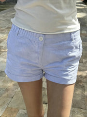 Fruit Print Knit Waist Short