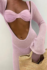 Sexy Split Three Piece Swim Set