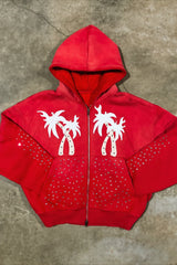 Retro Graphic Loose Fit Street Hoodie