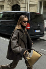 Double-Sided Fleece Loose Warm Jacket