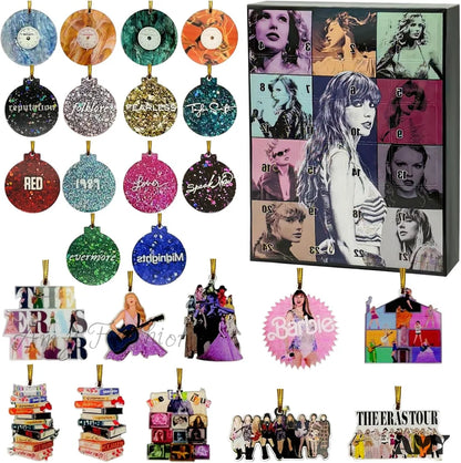 Fashion Singer Inspired Friendship Charms Advent Calendar - 24 Days Countdown Christmas/Birthday