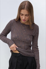Sheer Elegant Premium Casual Knit Sweater