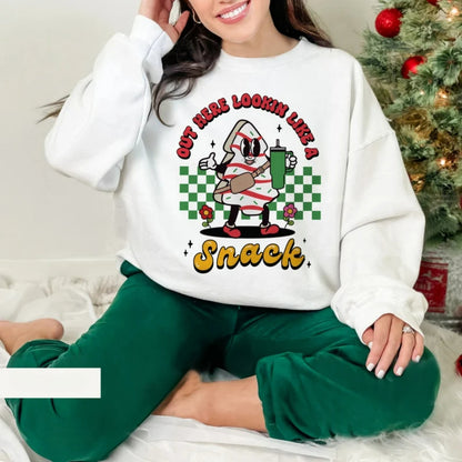 Snack Cake Pullover Christmas Hoodie