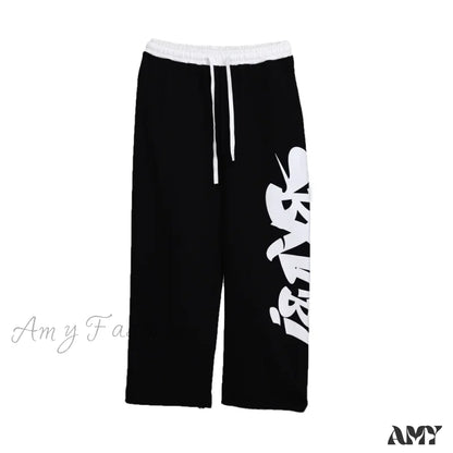 Halloween Dance Graffiti Street Pants Black / Xs