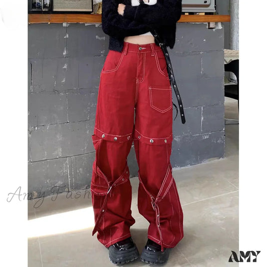 Halloween Red Pants Vintage