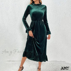Halter Tassel Sequin Split Party V Neck Backless Cocktail Gown Prom Sexy Women’s Maxi Floor