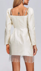 Syre Puff Sleeve Mini Dress