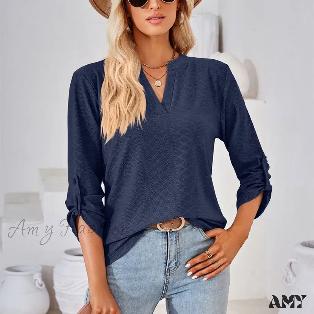 Loose Dot Sleeveless Fashion Summer Vintage Lace-Up Elegant Female Tops Blouses Qu292-1 / S