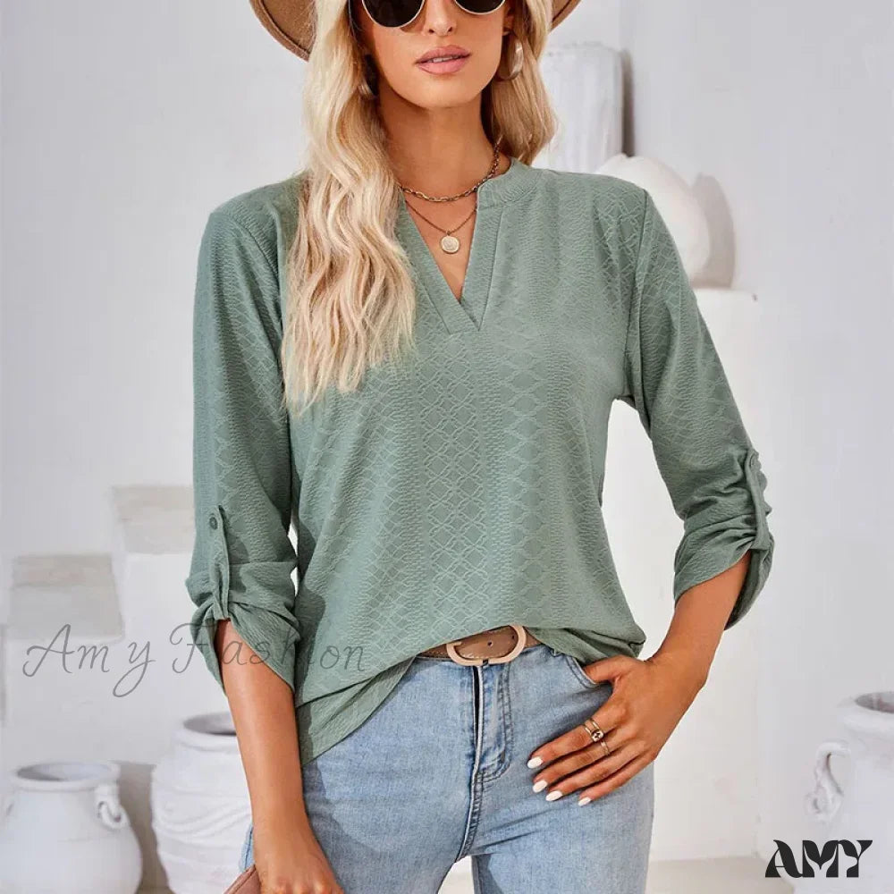 Loose Dot Sleeveless Fashion Summer Vintage Lace-Up Elegant Female Tops Blouses Qu292-7 / S