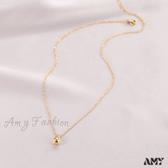 Niche Design Drop-Shaped Simple High-End Necklace