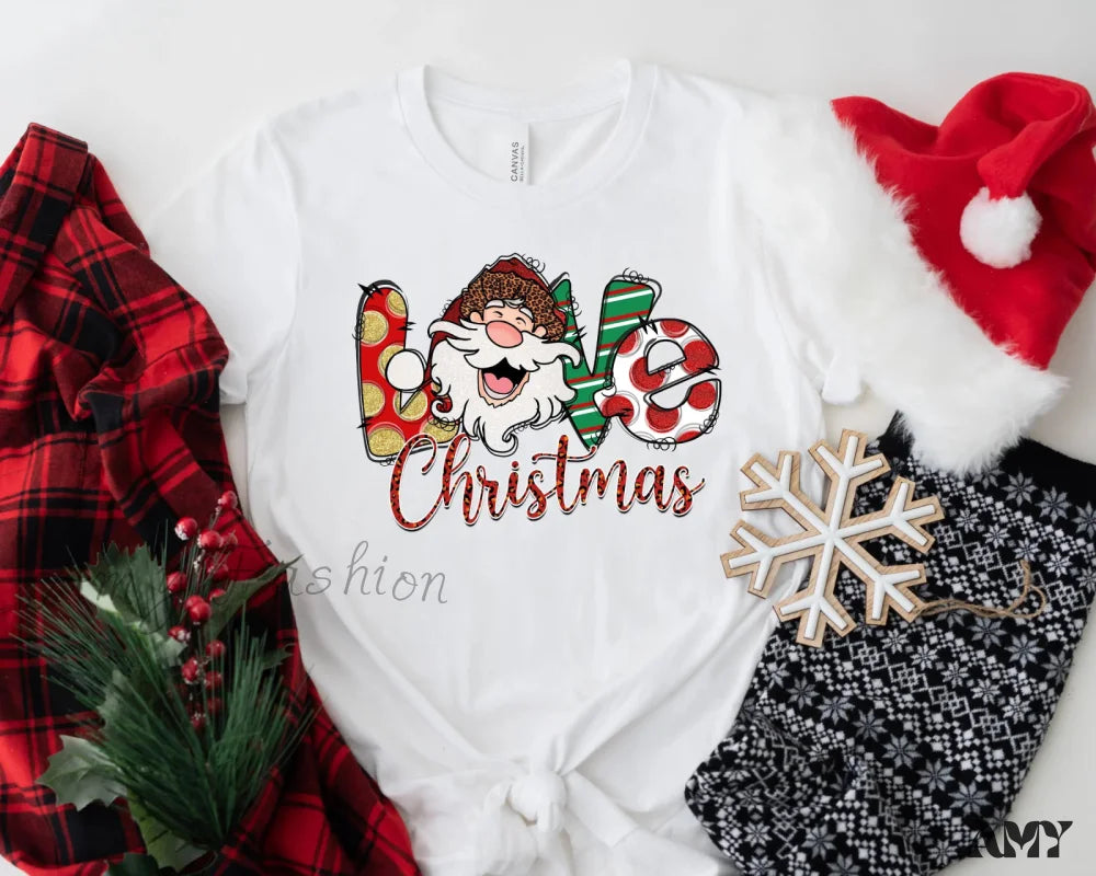 Retro Farm Girl Casual Christmas Hoodie White / S