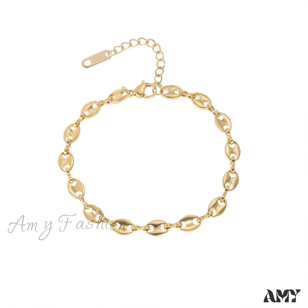 Retro Style Hollow Hot Circle Chain Necklace