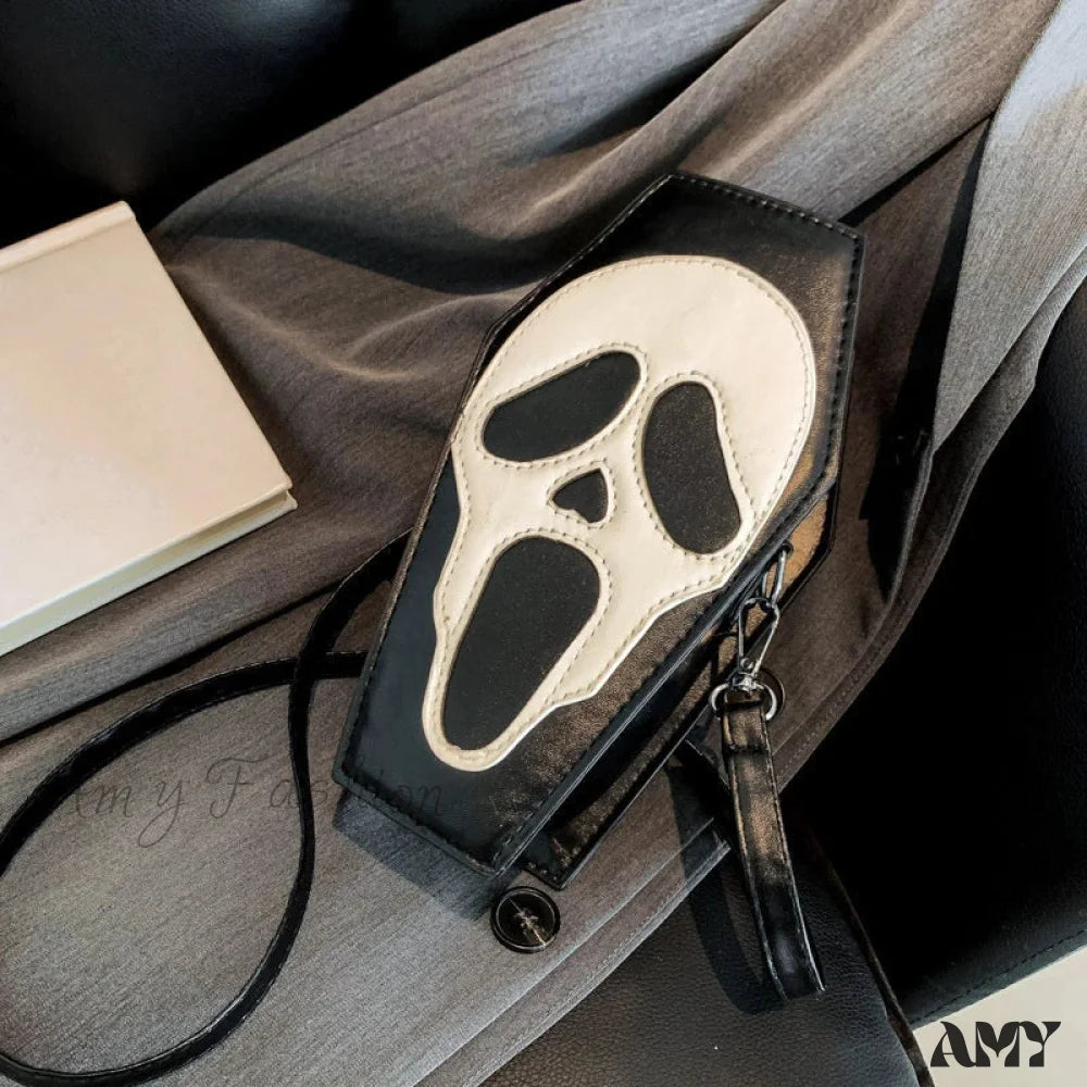 Shape Halloween Bag Purse Crossbody Novelty Tote Coffin Gothic Phone