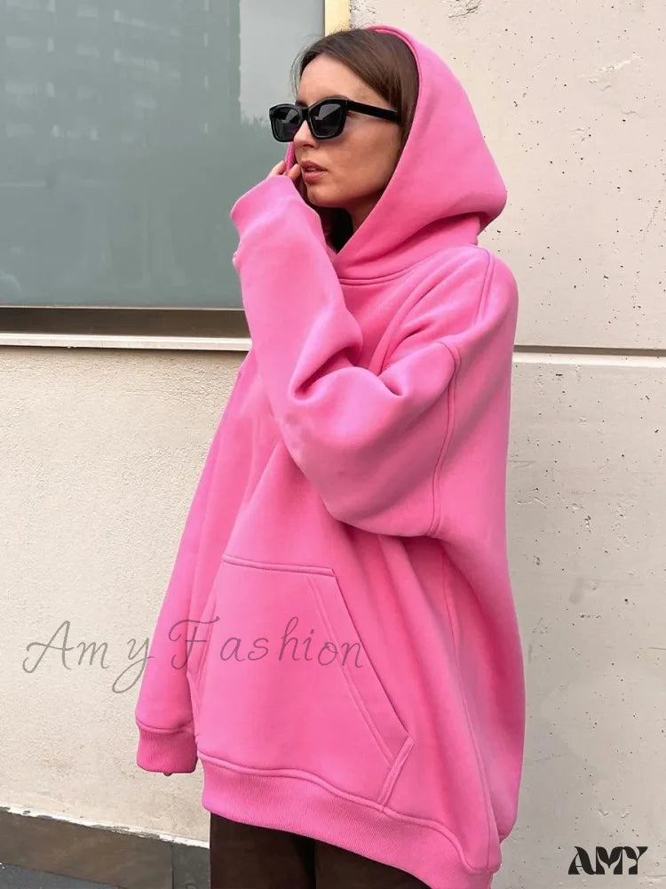 Solid Color Trendy Comfortable Cozy Casual Chic Elegant Hoodies