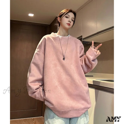 Suede Fashion New Trendy Cozy Stylish Hip Hop Chic Hoodies