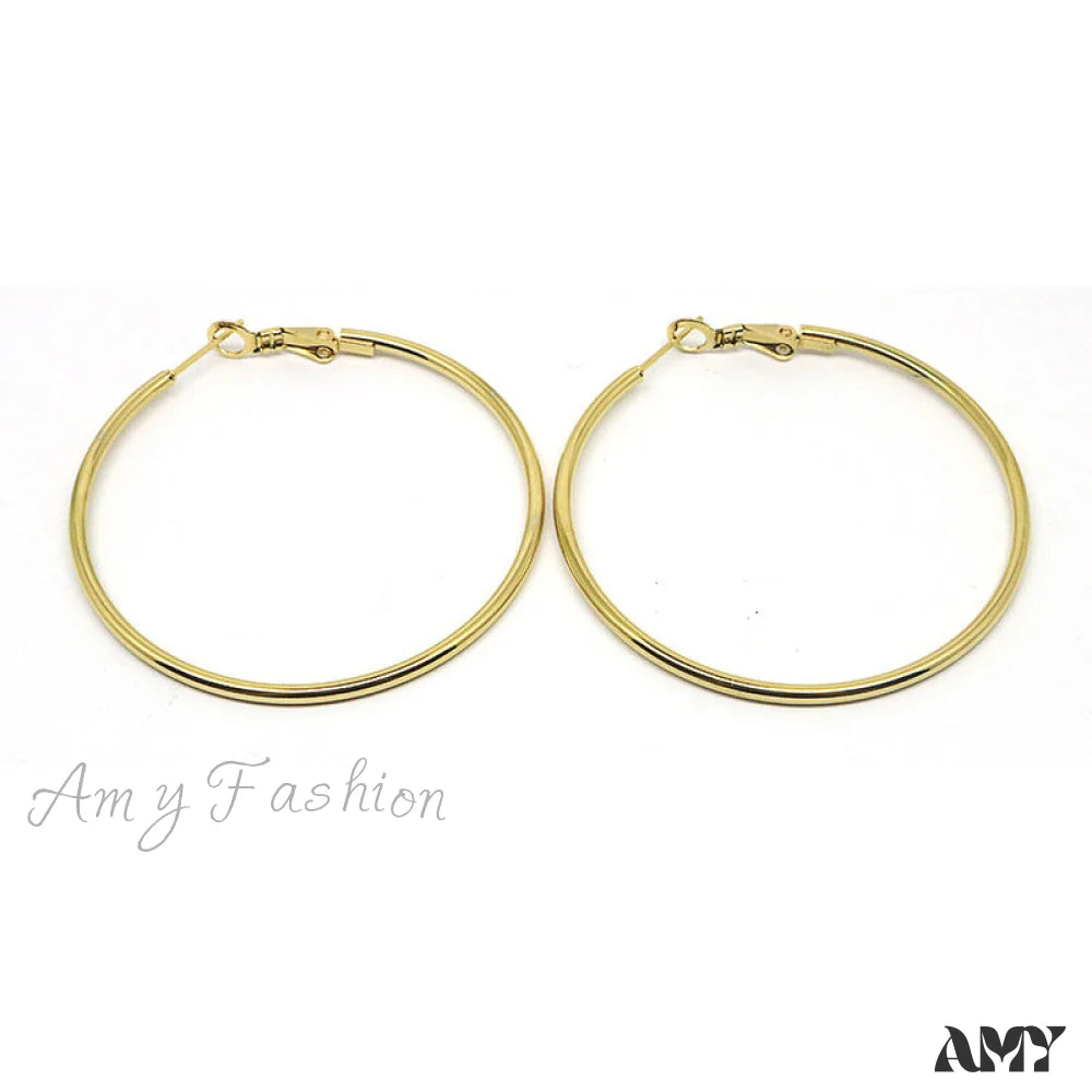 Wholesale Stainless Steel Multiple Sizes Hoop Earrings
