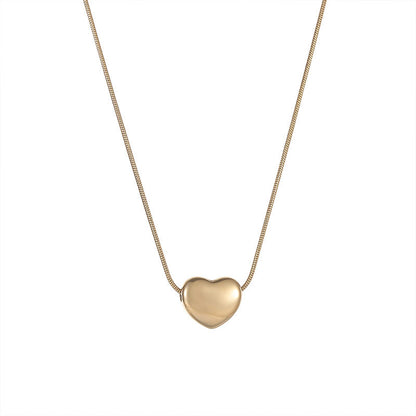Romantic Mini Heart Pendant Necklaces