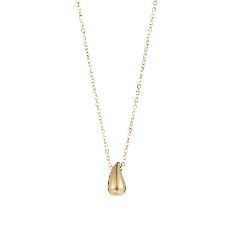 Niche Design Drop-shaped Simple High-end Necklace