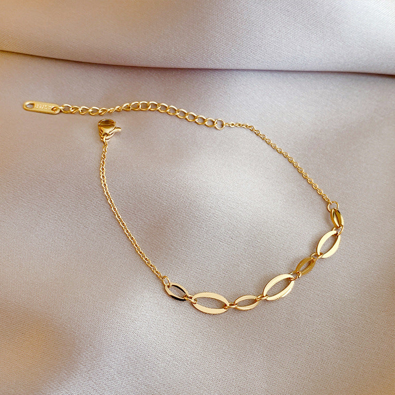 Custom Unique Design Simple Chain Bracelet