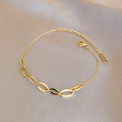 Custom Unique Design Simple Chain Bracelet